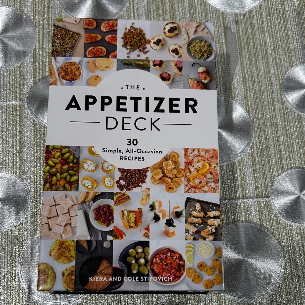 Chronicle Books Appetizer Deck - Vibrant Recipe Collection